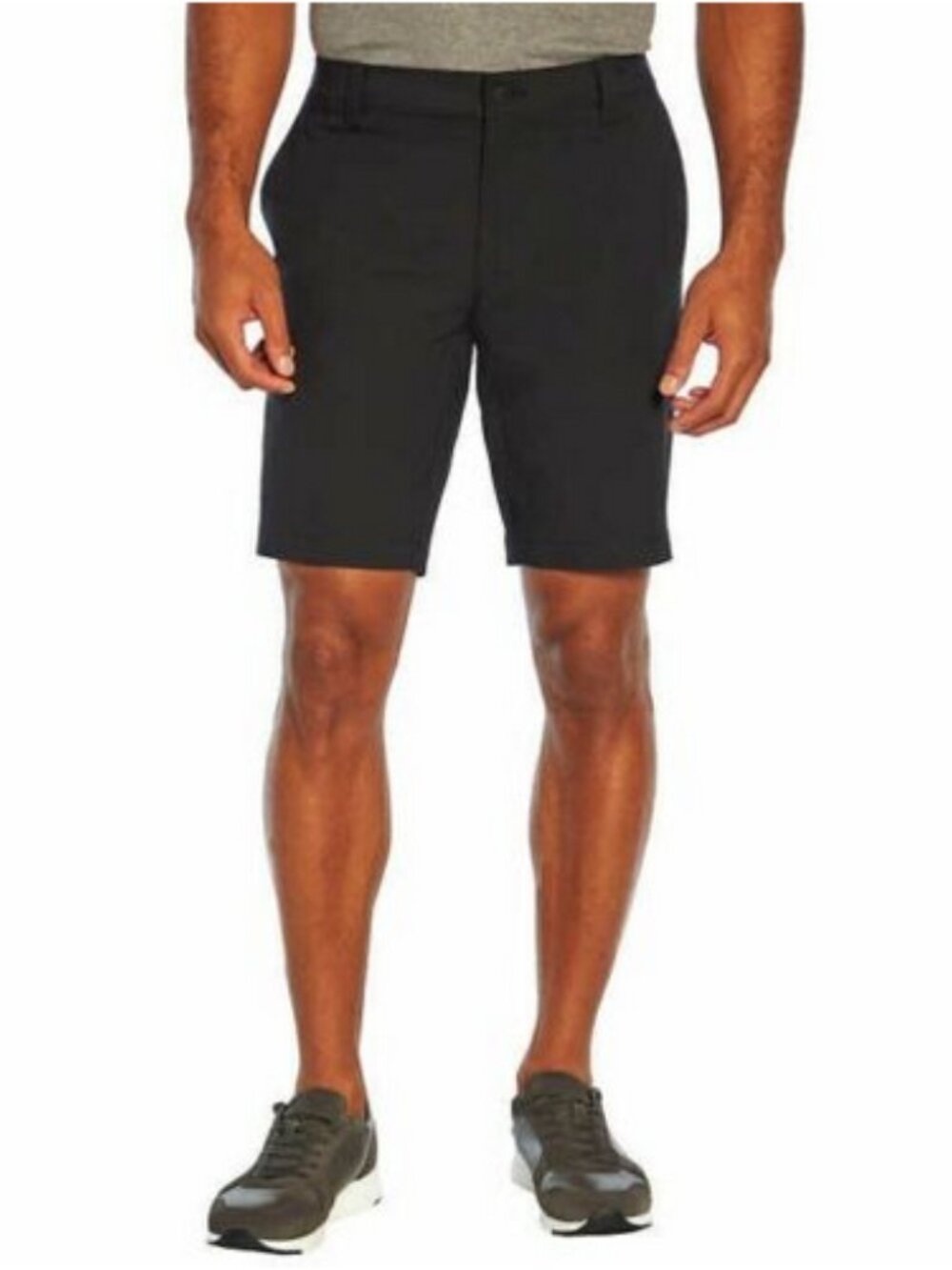 Banana Republic Men's Flat Front Shorts Branded, Size 36, Color Black